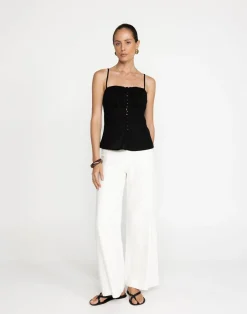 Kylie Pants (White)*CHARCOAL Discount