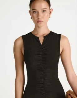 Laney Maxi Dress (Black)*CHARCOAL Fashion