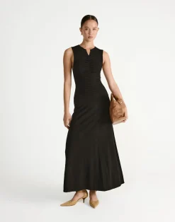 Laney Maxi Dress (Black)*CHARCOAL Fashion