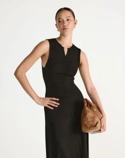 Laney Maxi Dress (Black)*CHARCOAL Fashion