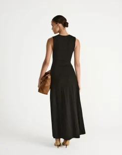 Laney Maxi Dress (Black)*CHARCOAL Fashion