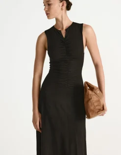 Laney Maxi Dress (Black)*CHARCOAL Fashion