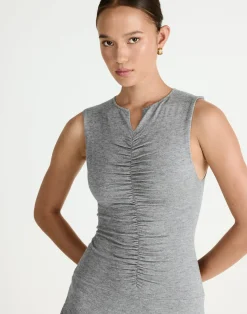 Laney Mini Dress (Grey Marle)*CHARCOAL Discount