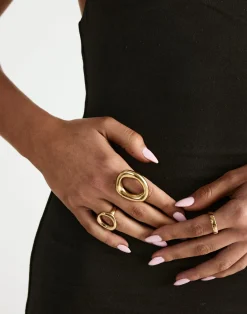 Lavinia Ring (Gold)*CHARCOAL New