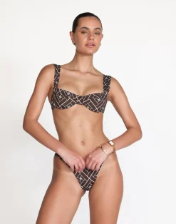 Layla Balconette Bikini Top (Marlow)*CHARCOAL Sale