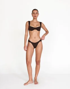 Layla Bikini Bottoms (Chocolate)*CHARCOAL Online