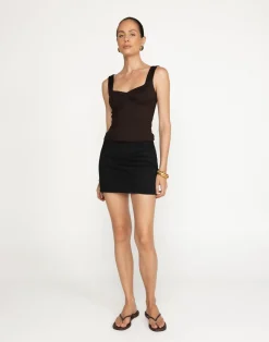 Leela Mini Skirt (Black)*CHARCOAL Online