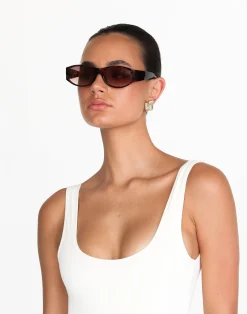 Leila Sunglasses (Tort)*CHARCOAL Online