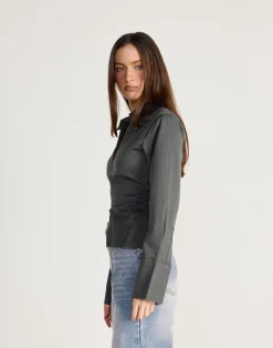 Libra Top (Slate)*CHARCOAL CLOTHING Best