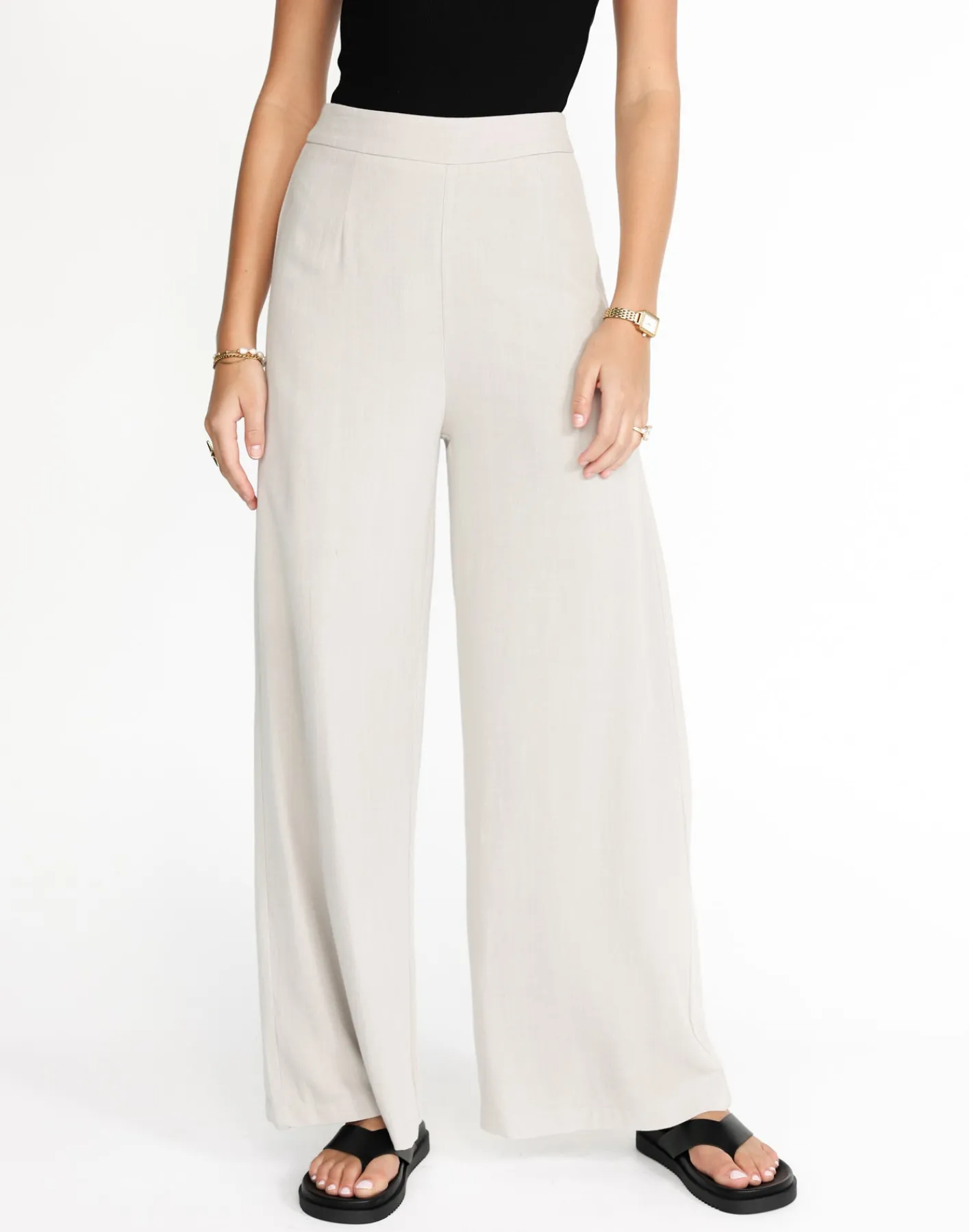 Lisbeth Pants (Latte)*CHARCOAL Fashion