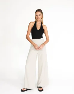 Lisbeth Pants (Latte)*CHARCOAL Fashion