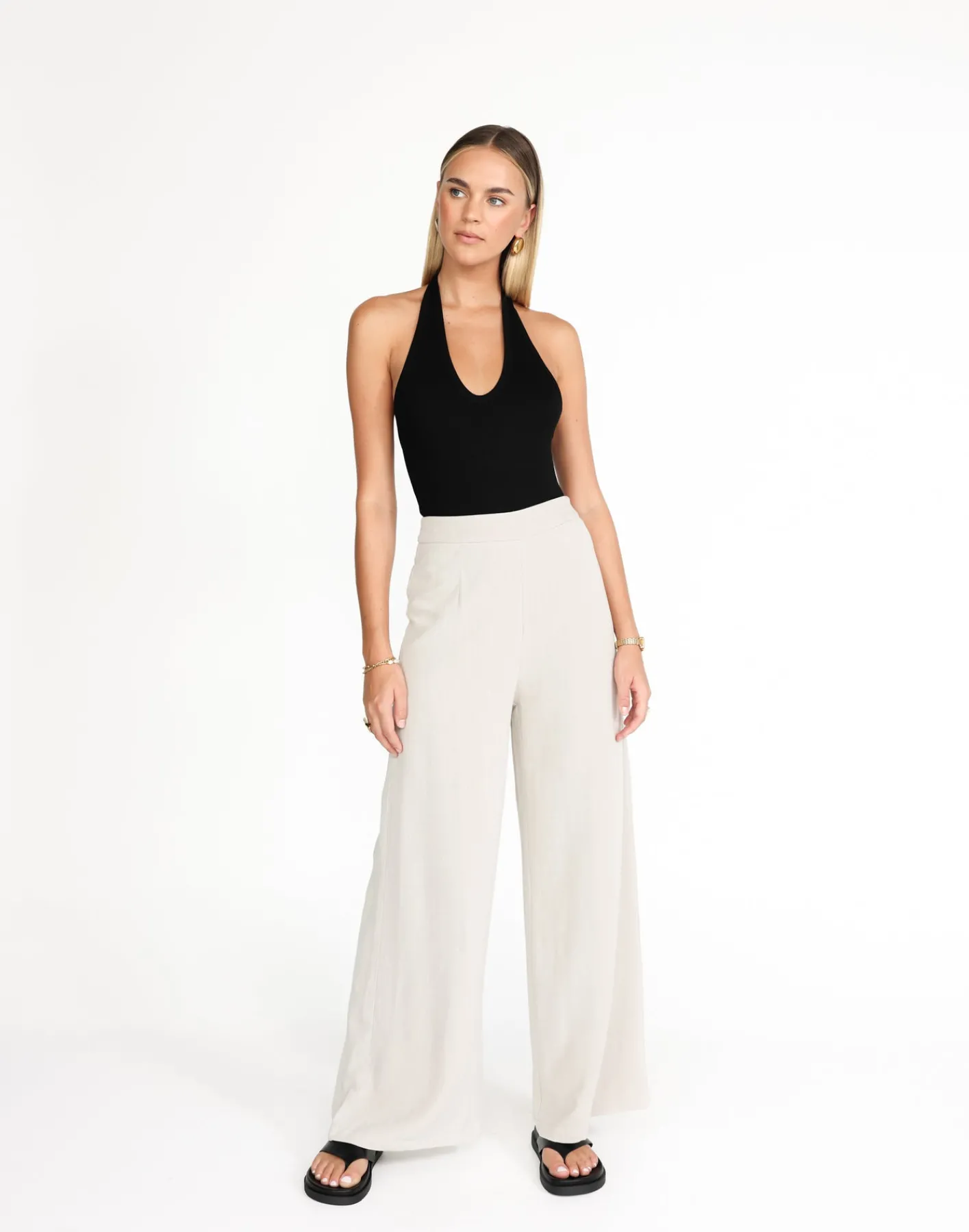 Lisbeth Pants (Latte)*CHARCOAL Fashion