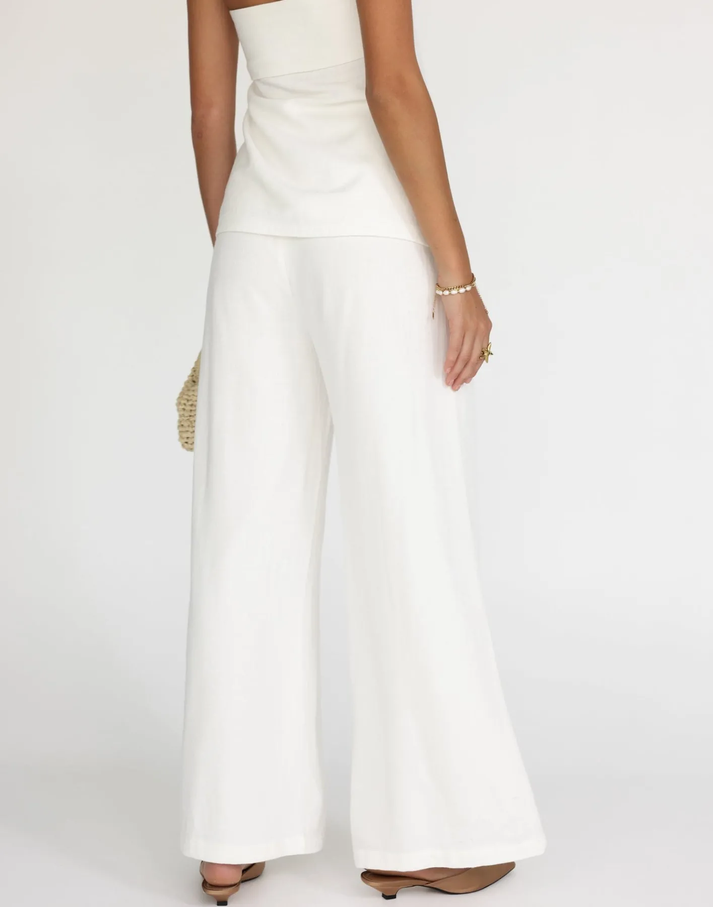 Lisbeth Pants (White)*CHARCOAL CLOTHING Discount