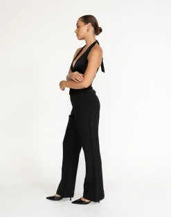 Lola Bootleg Pants (Black)*CHARCOAL Hot
