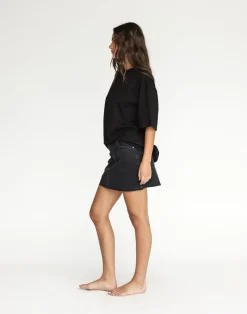 Luca Oversized Tee (Black)*CHARCOAL Sale