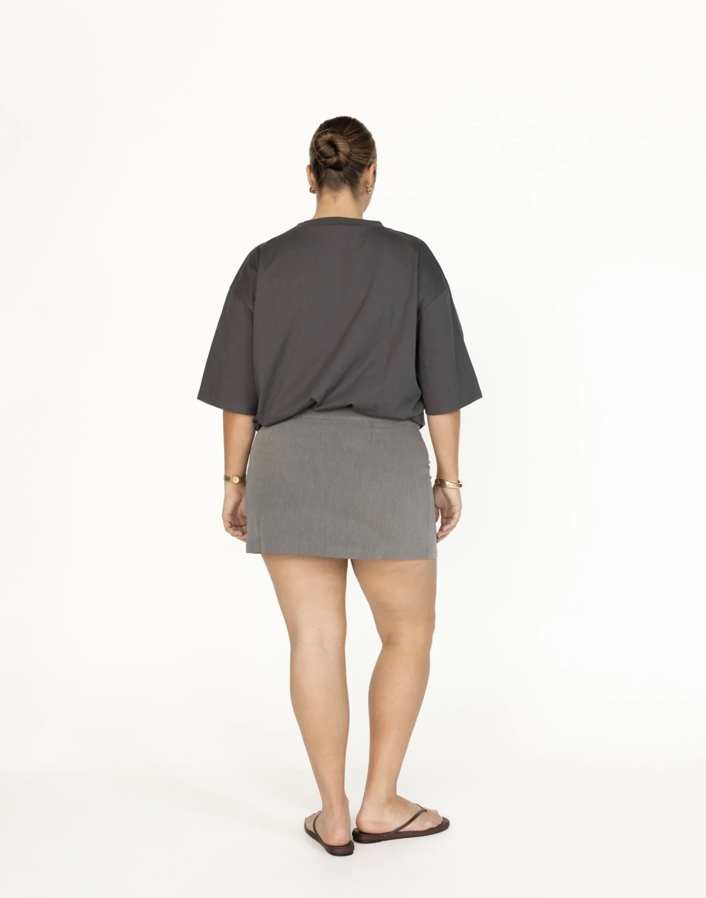 Luca Oversized Tee (Slate)*CHARCOAL Best