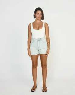 Lucas Denim Shorts (Light Blue)*CHARCOAL CLOTHING Clearance