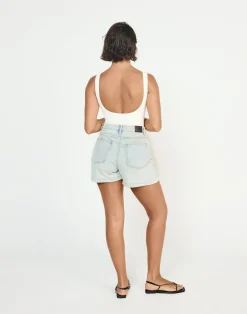 Lucas Denim Shorts (Light Blue)*CHARCOAL CLOTHING Clearance