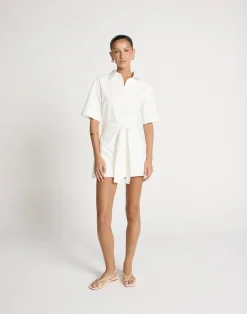 Lucy Mini Dress (White)*CHARCOAL CLOTHING Online