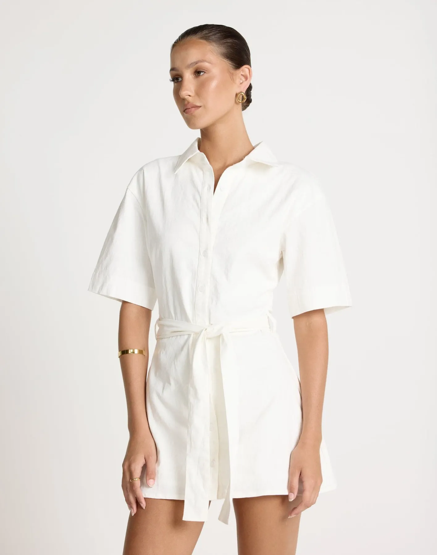 Lucy Mini Dress (White)*CHARCOAL CLOTHING Online