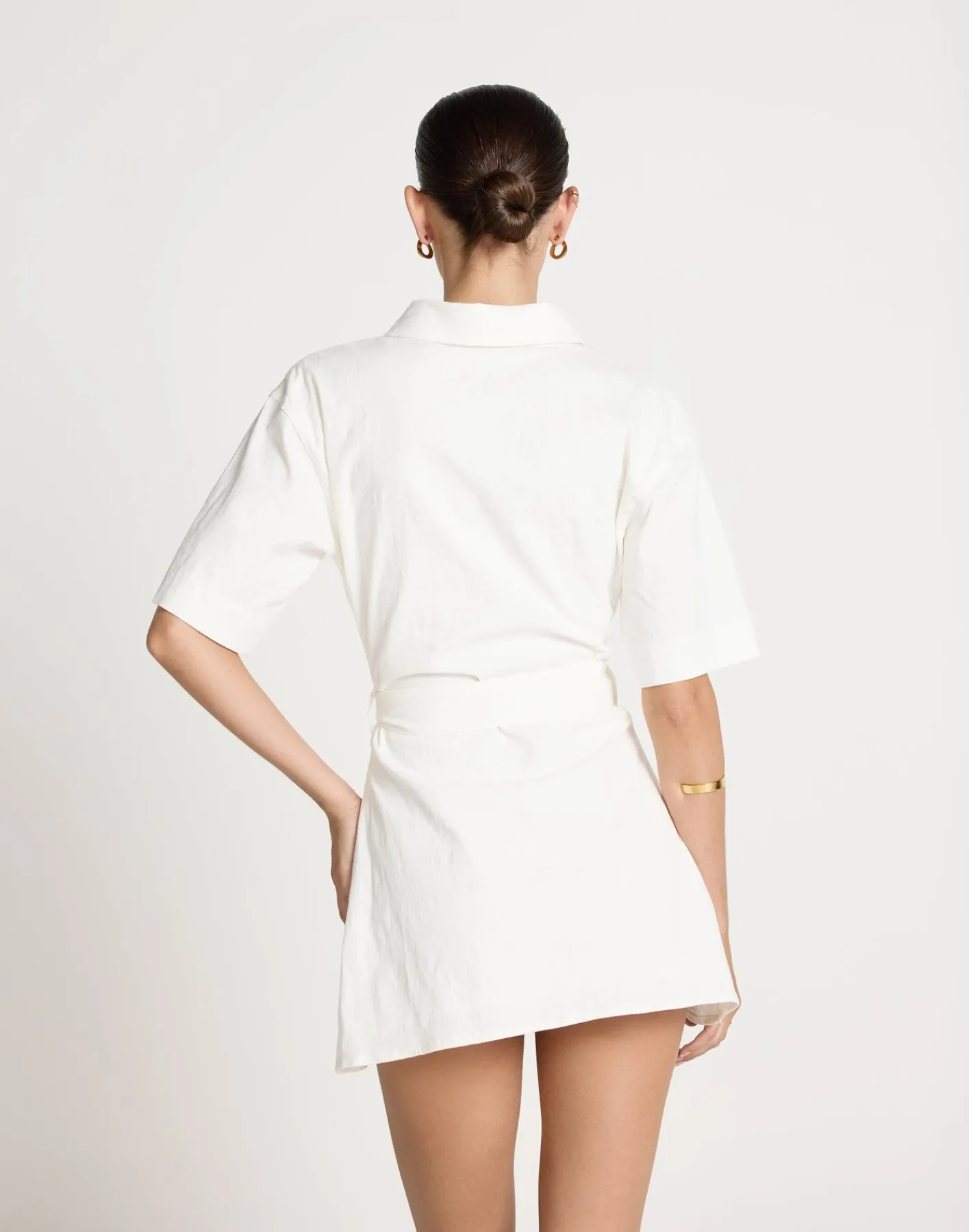 Lucy Mini Dress (White)*CHARCOAL CLOTHING Online