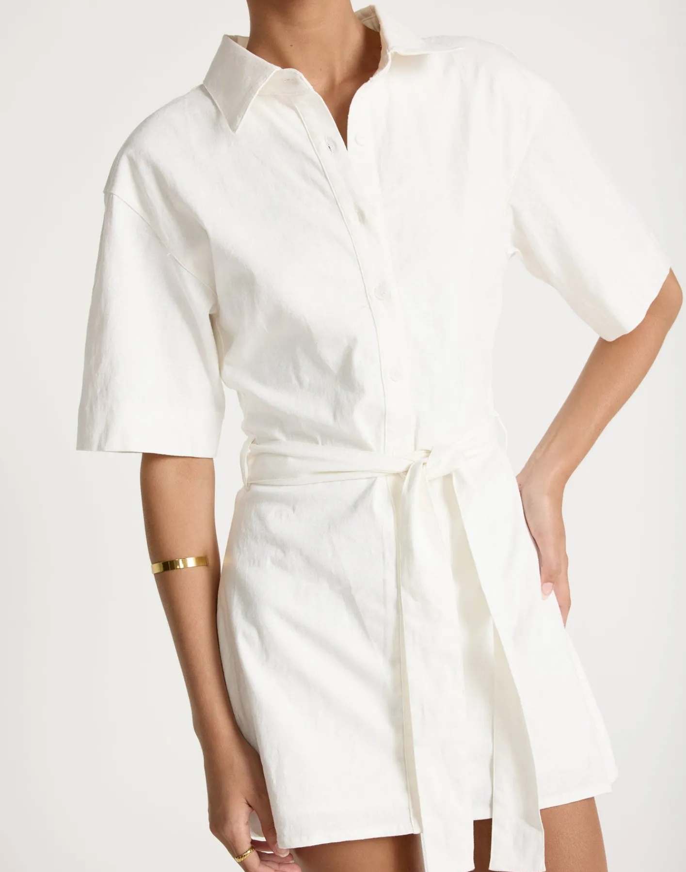 Lucy Mini Dress (White)*CHARCOAL CLOTHING Online