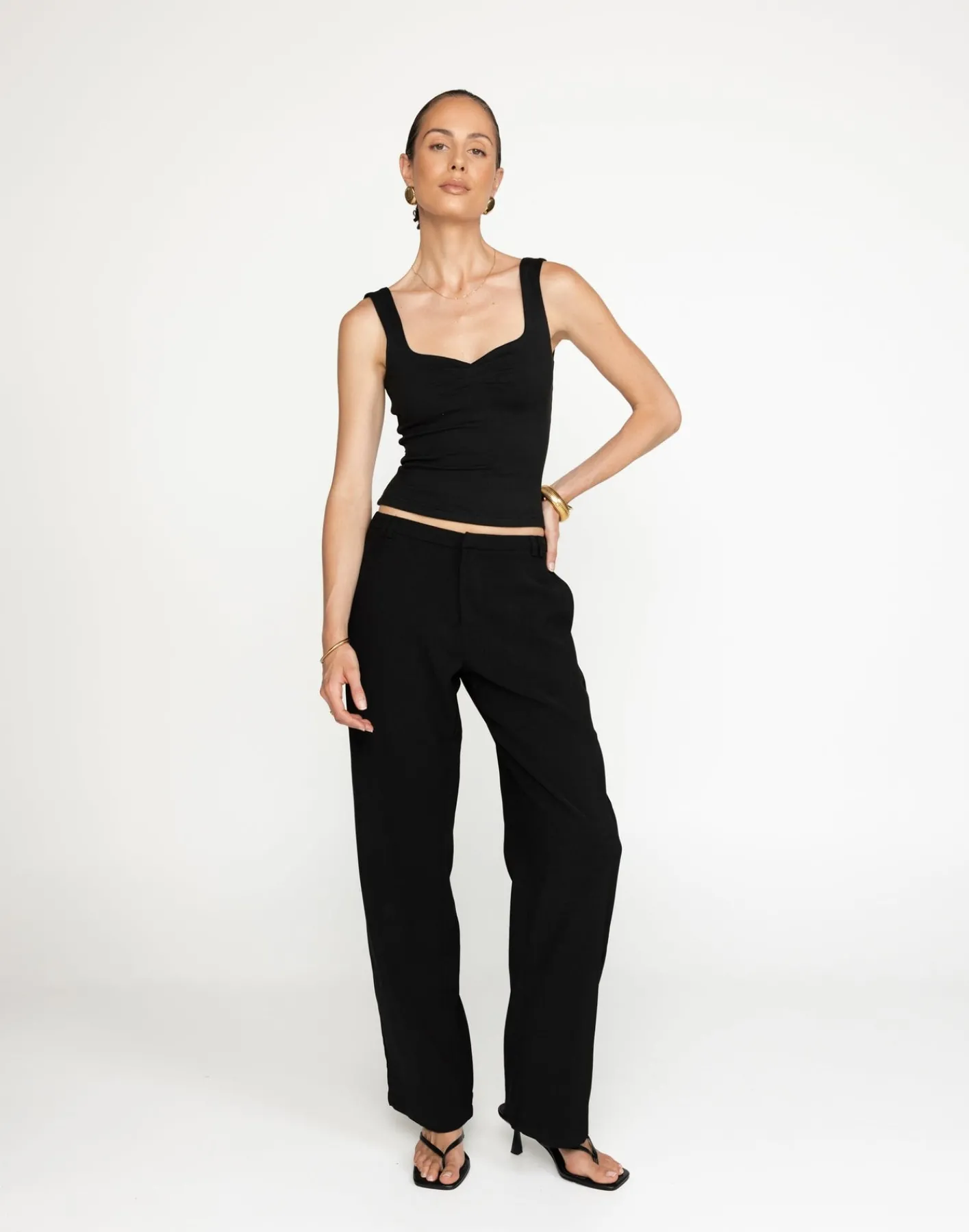 Luella Top (Black)*CHARCOAL Online