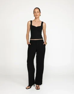 Luella Top (Black)*CHARCOAL Online