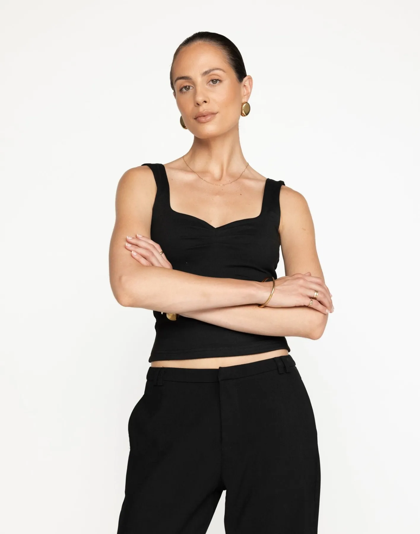 Luella Top (Black)*CHARCOAL Online