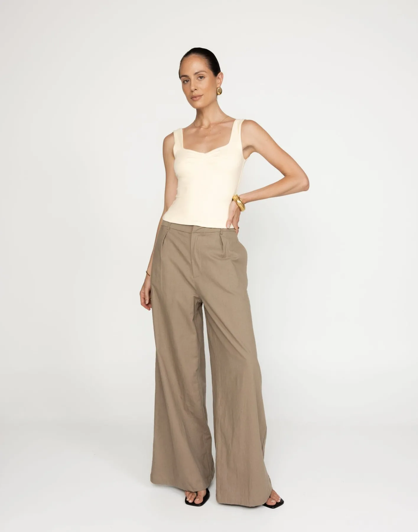 Luella Top (Butter)*CHARCOAL Fashion