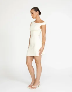 Lulu Mini Dress (Butter)*CHARCOAL New