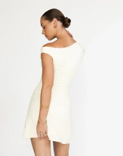 Lulu Mini Dress (Butter)*CHARCOAL New