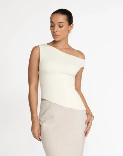 Lulu Top (Butter)*CHARCOAL Sale
