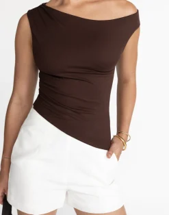 Lulu Top (Cocoa)*CHARCOAL Outlet