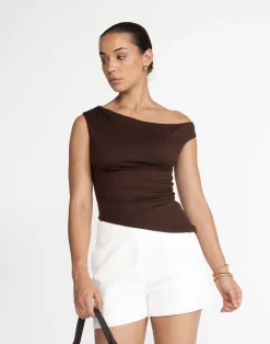 Lulu Top (Cocoa)*CHARCOAL Outlet