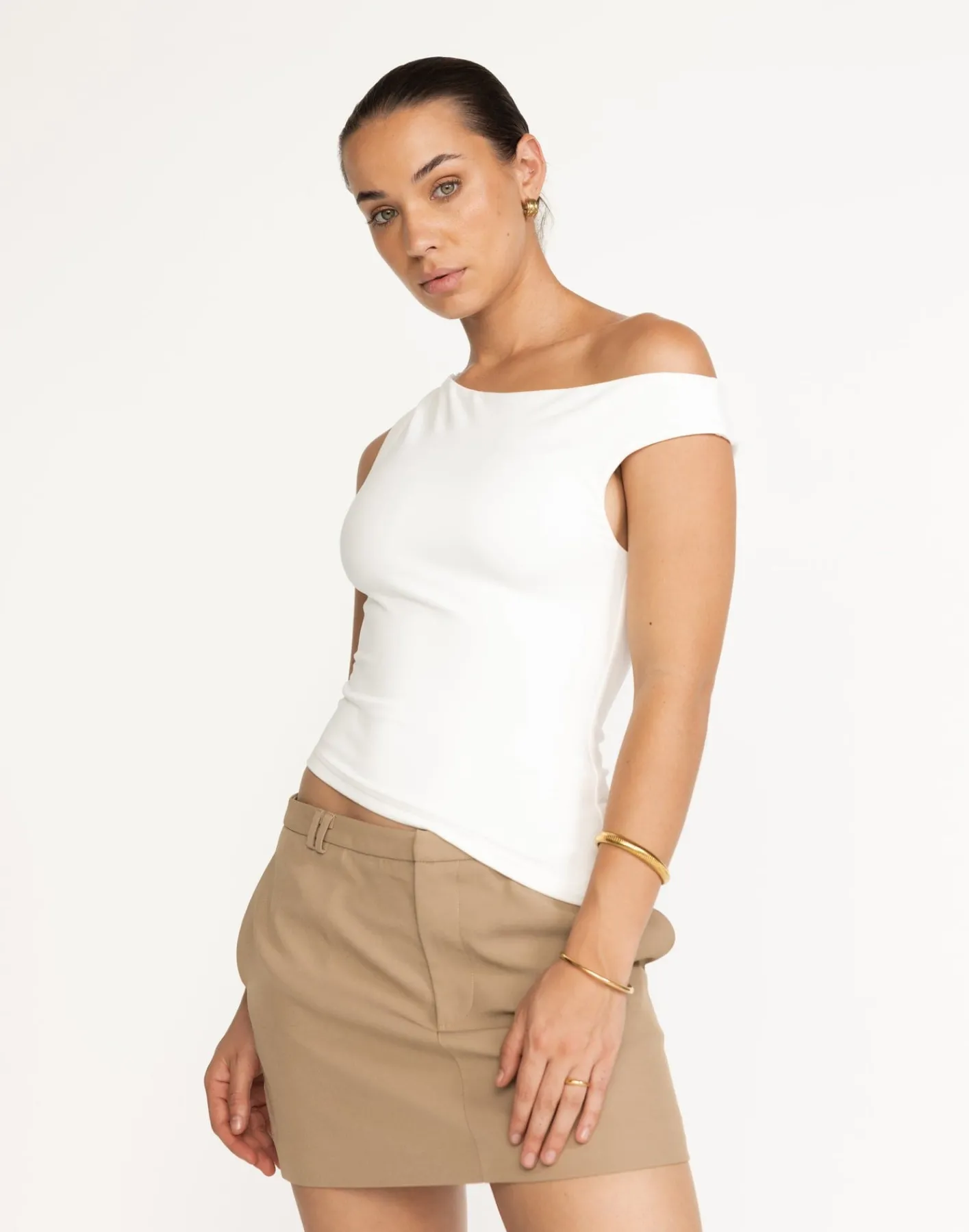 Lulu Top (White)*CHARCOAL Best