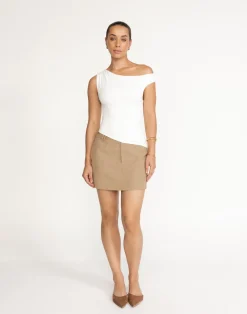 Lulu Top (White)*CHARCOAL Best