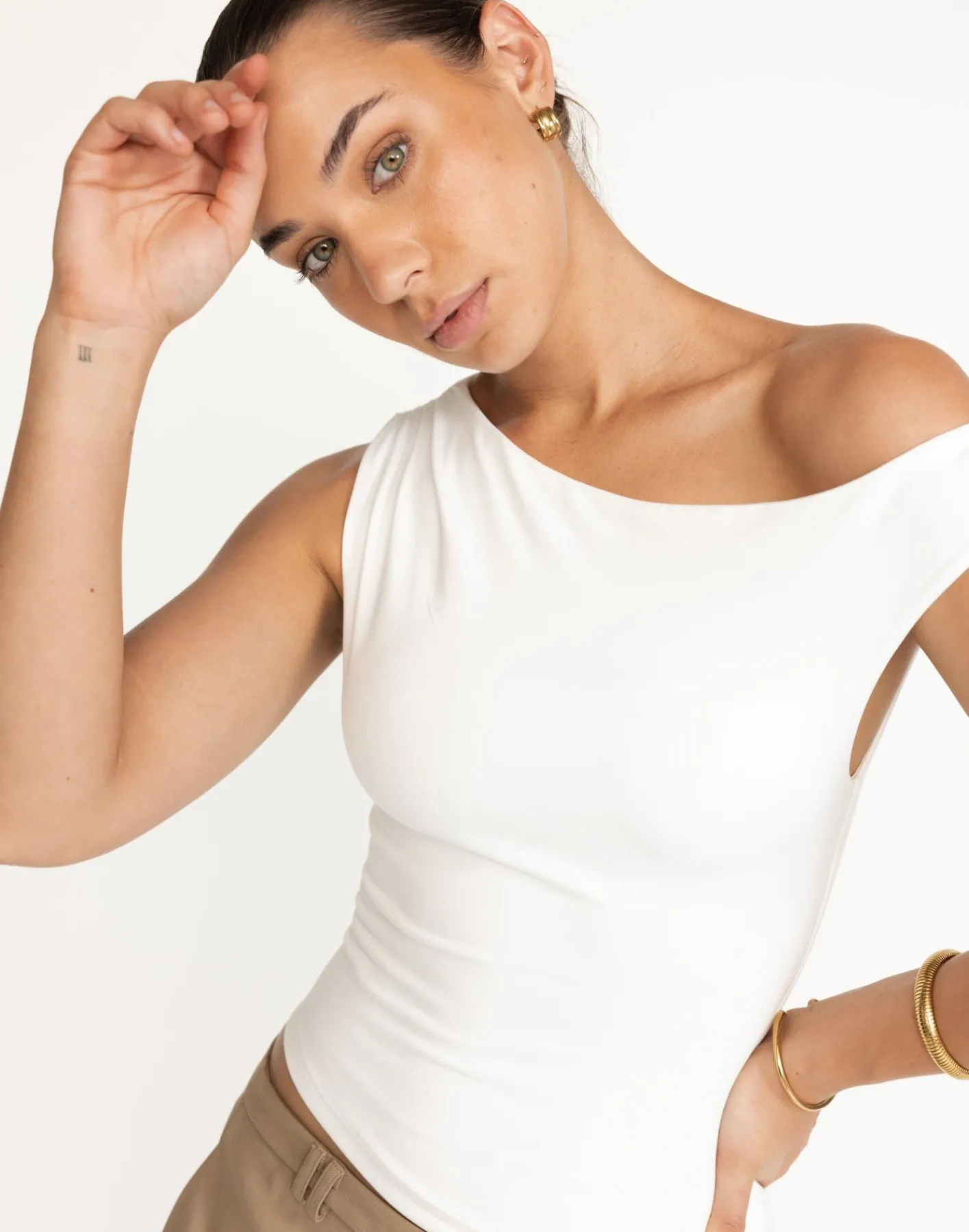 Lulu Top (White)*CHARCOAL Best