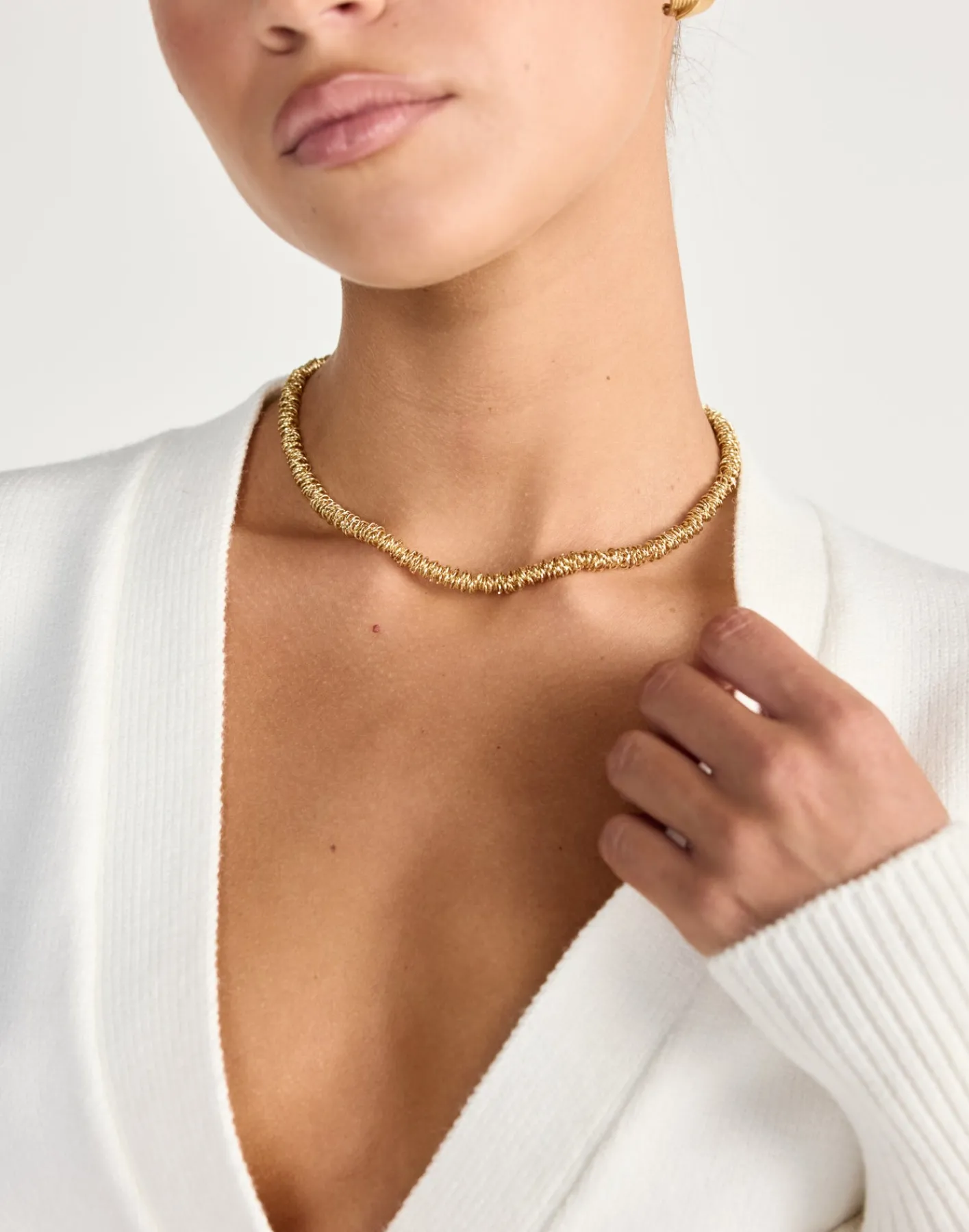 Lysandra Necklace (Gold)*CHARCOAL Sale
