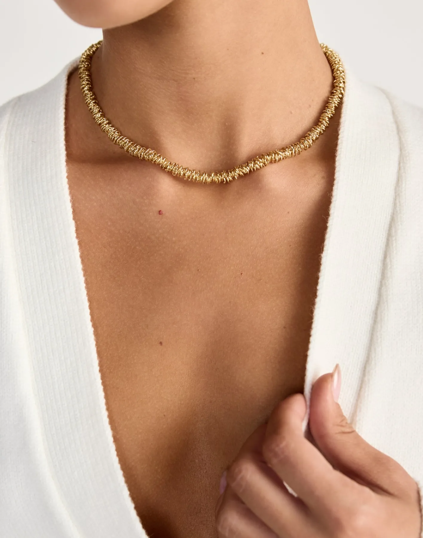Lysandra Necklace (Gold)*CHARCOAL Sale