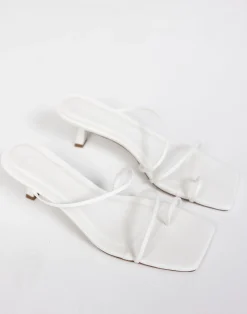 Mabel Heels (White) - By Billini*CHARCOAL CLOTHING Outlet