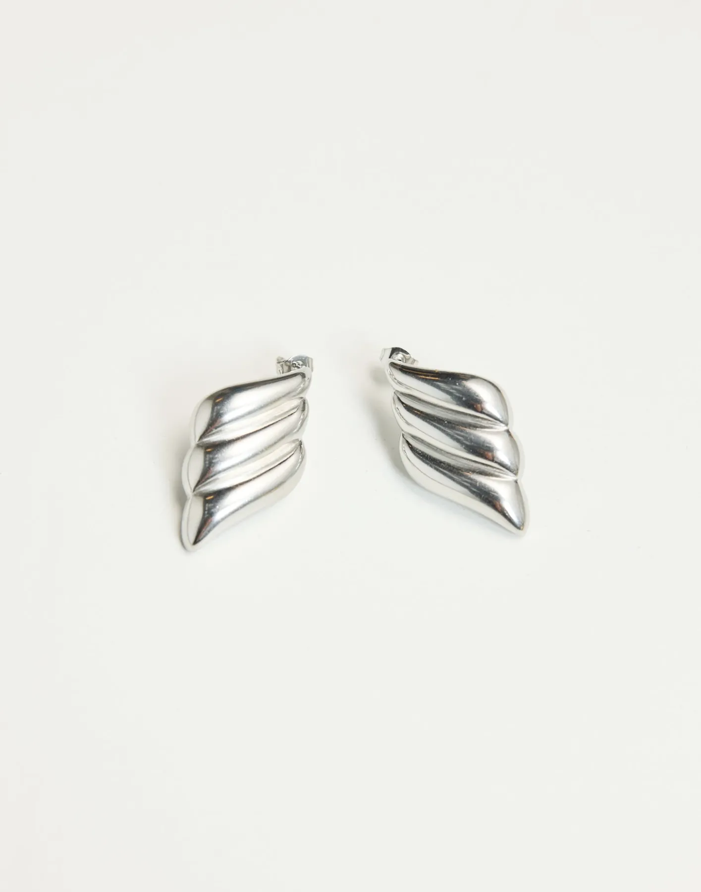 Maddy Earrings (Silver)*CHARCOAL New