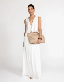 Madi Top (White)*CHARCOAL New