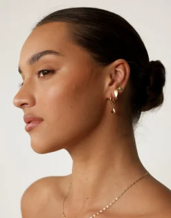 Maia Earrings (Gold)*CHARCOAL Best