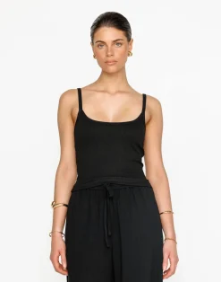 Malina Cami Top (Black)*CHARCOAL Best