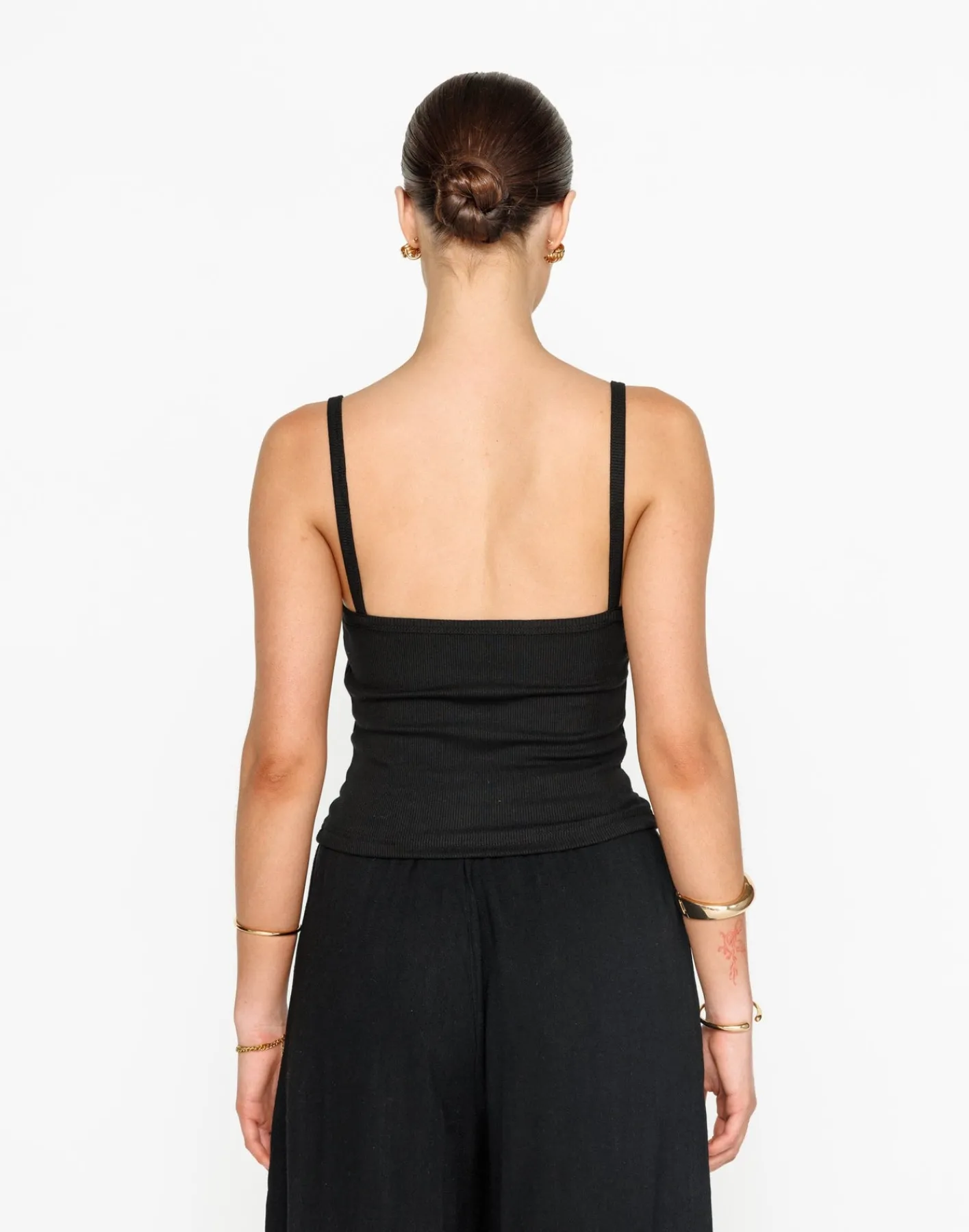 Malina Cami Top (Black)*CHARCOAL Best