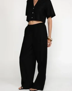 Maria Pants (Black)*CHARCOAL Clearance