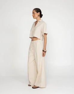 Maria Pants (Oatmeal)*CHARCOAL Hot