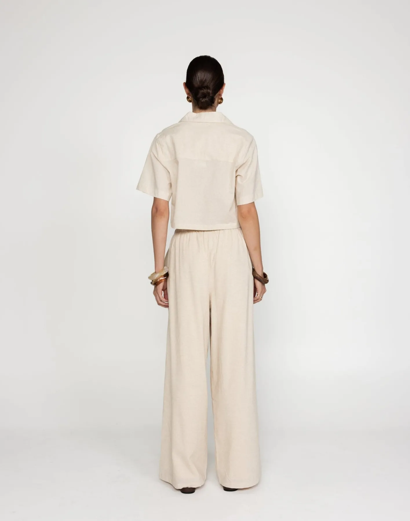 Maria Pants (Oatmeal)*CHARCOAL Hot