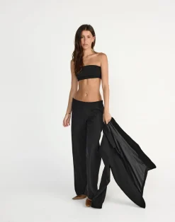 Maribel Bandeau Top (Black)*CHARCOAL CLOTHING Fashion